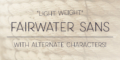 17  Fairwater  Sans Light